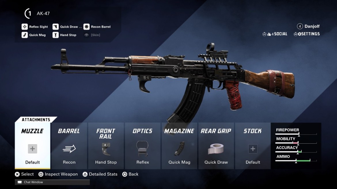 Meilleur chargement AK 47 dans XDefiant AK-47 Loadout XDefiant.