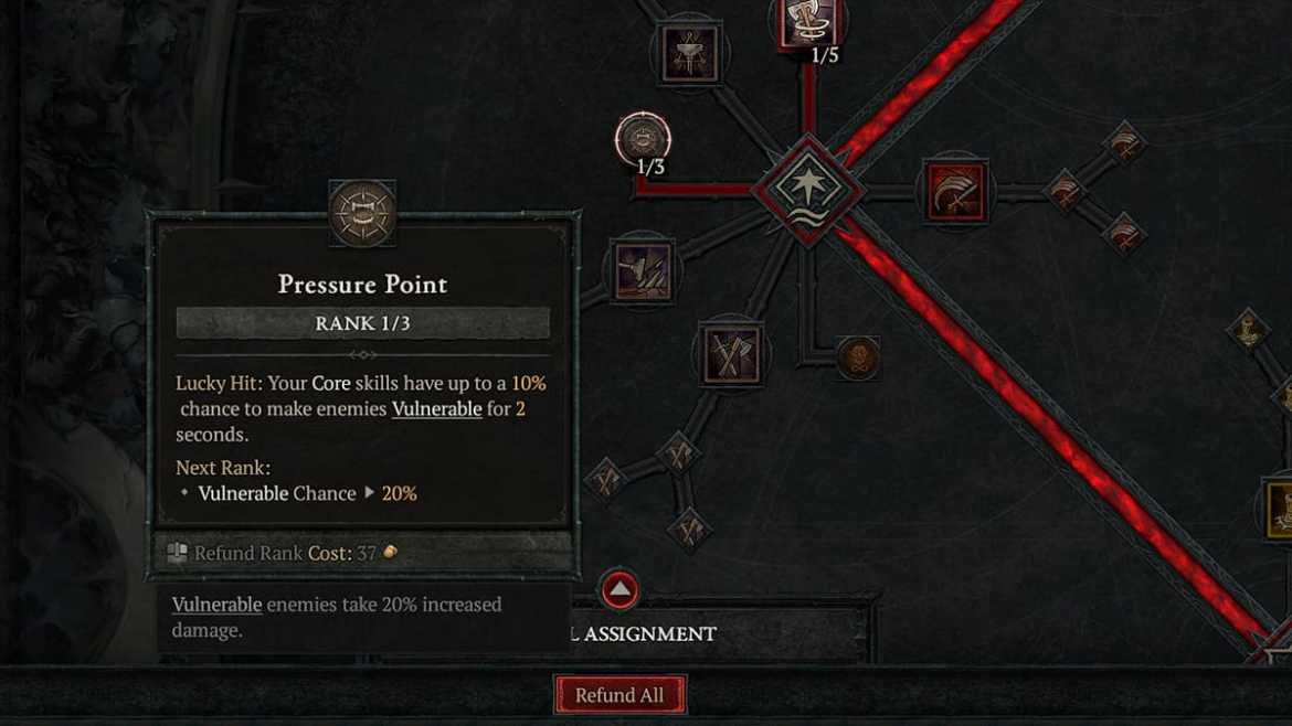 Quest ce que leffet de statut vulnerable dans Diablo 4 Diablo 4 Barbarian Vulnerable Skill