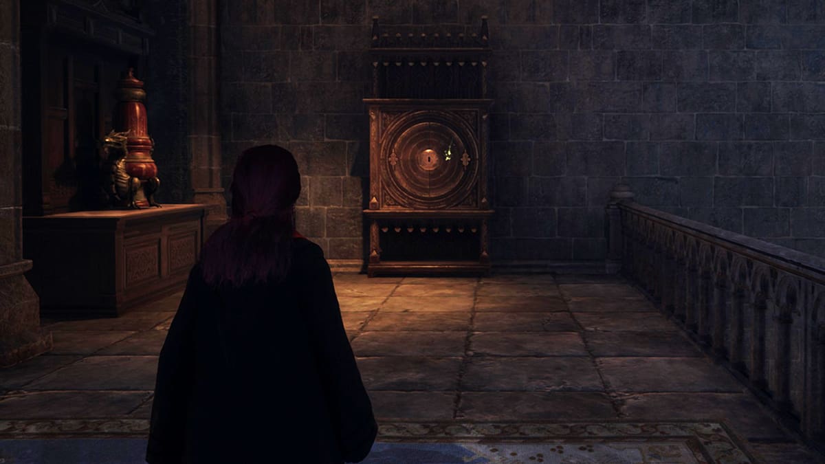 1689175344 265 Hogwarts Legacy tous les emplacements de jetons de maison repertories Poudlard Legacy Carte Chambre Dragon Statue Cabinet