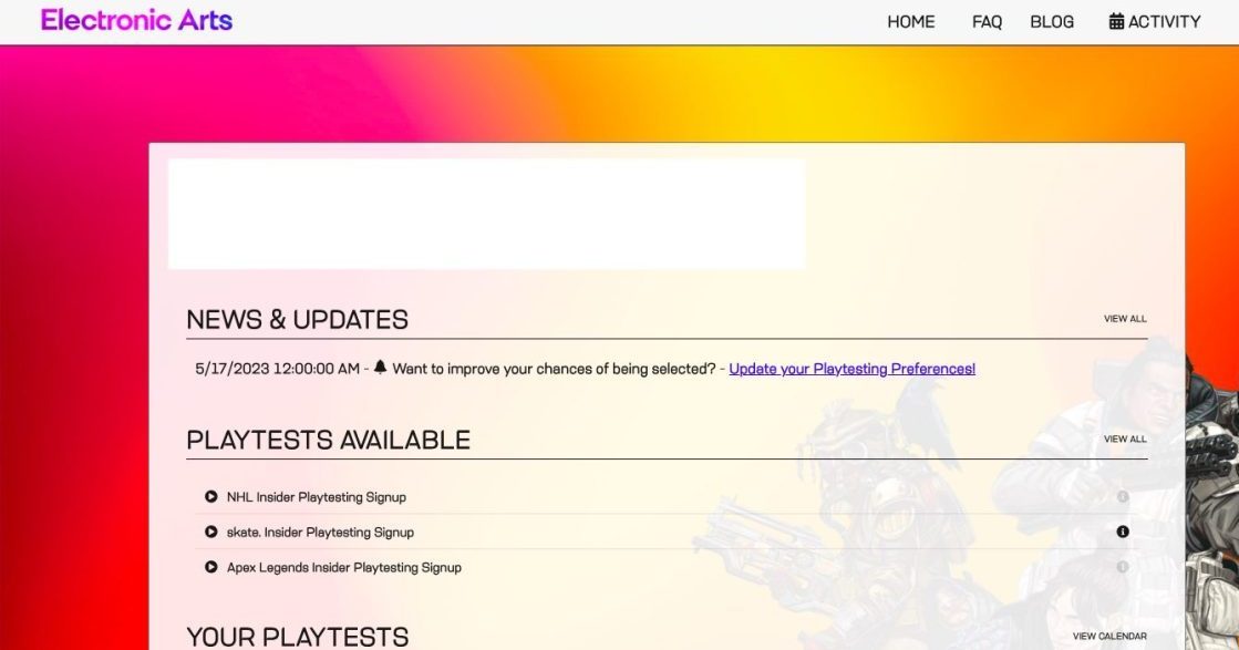 1690838574 310 Comment participer aux tests beta fermes dEA Sports FC 24 playtesting_preferences_ea_account