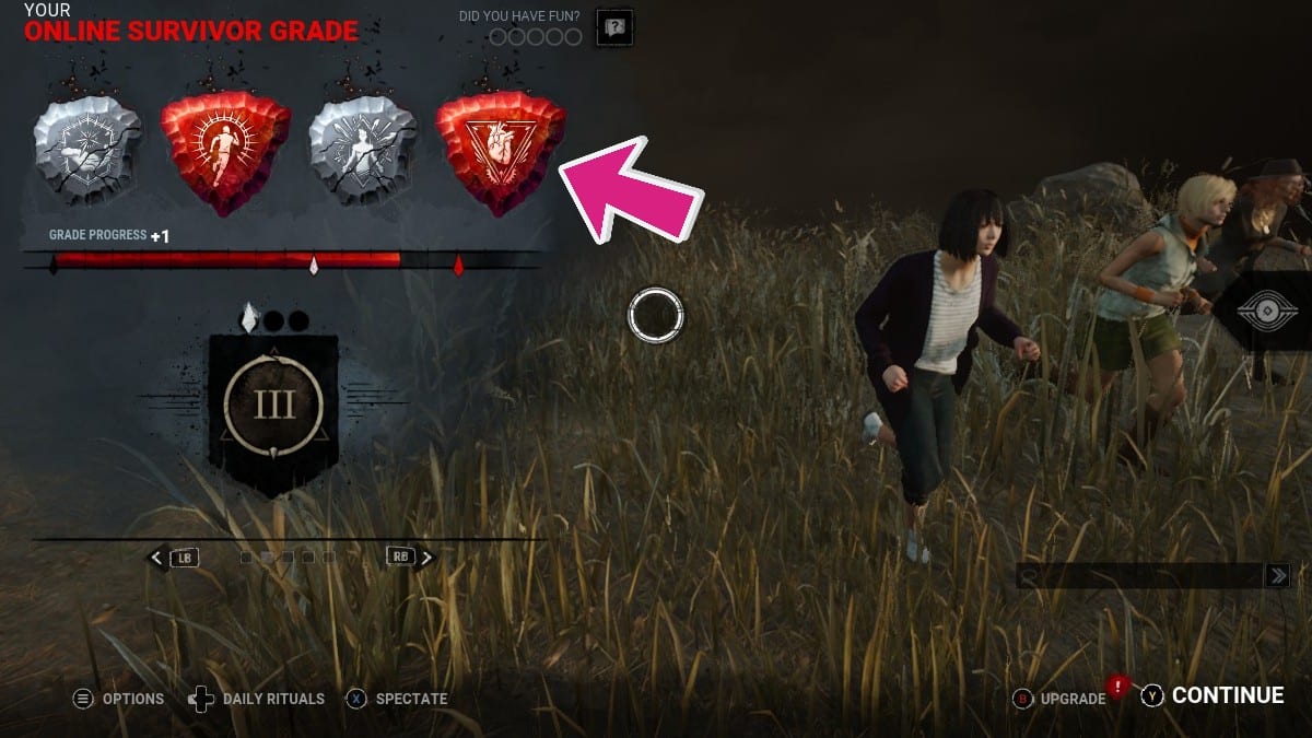 Dead by Daylight embleme ininterrompu Dead by Daylight embleme ininterrompu