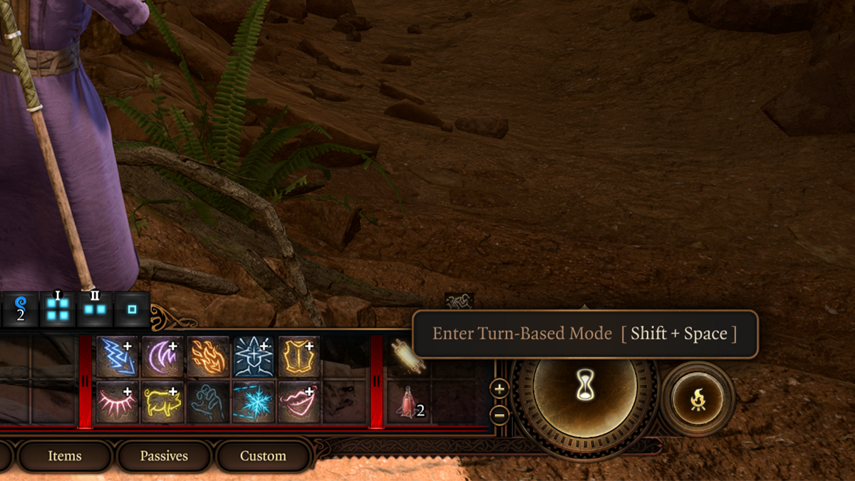 1691598775 300 Baldurs Gate 3 Comment desactiver les statues gardiennes dans BG3 Le mode au tour par tour bascule dans Baldur’s Gate 3.