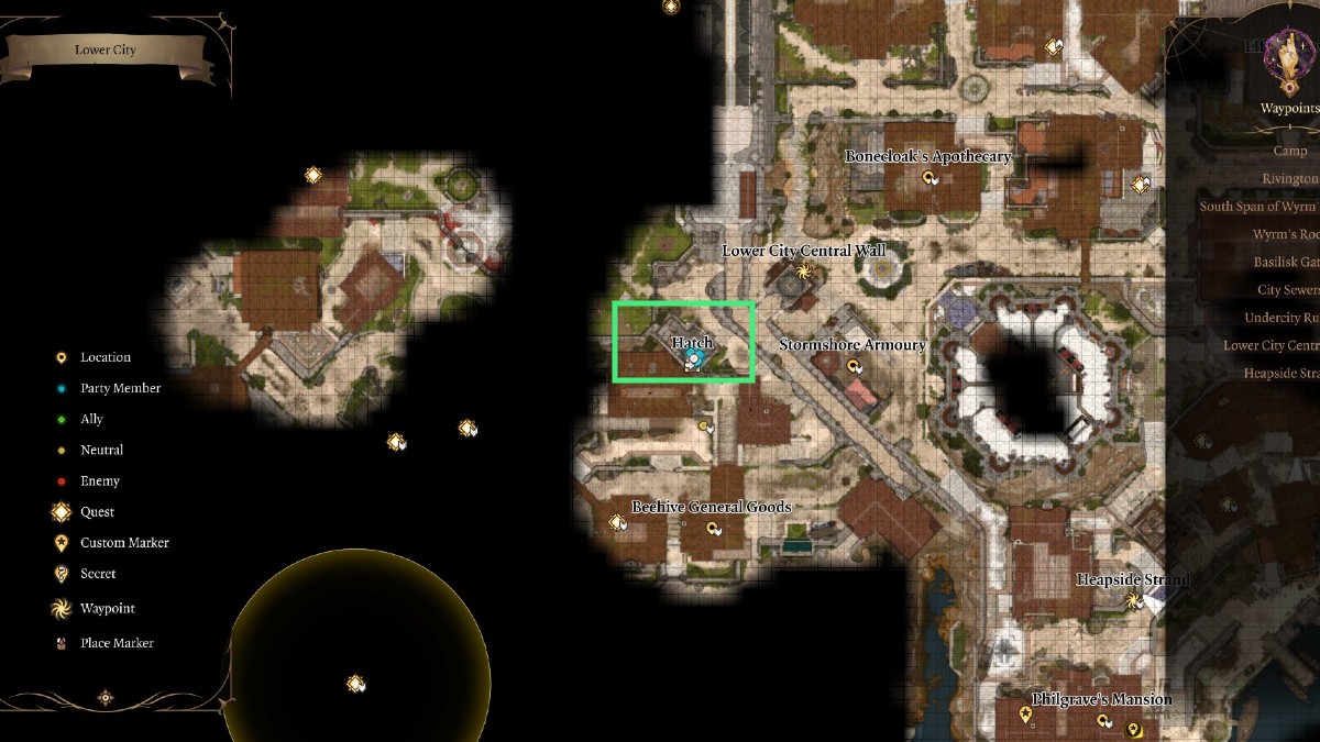 1692138564 523 Baldurs Gate 3 Trouver Dribbles le guide de quete de Dribbles Jambe BG3