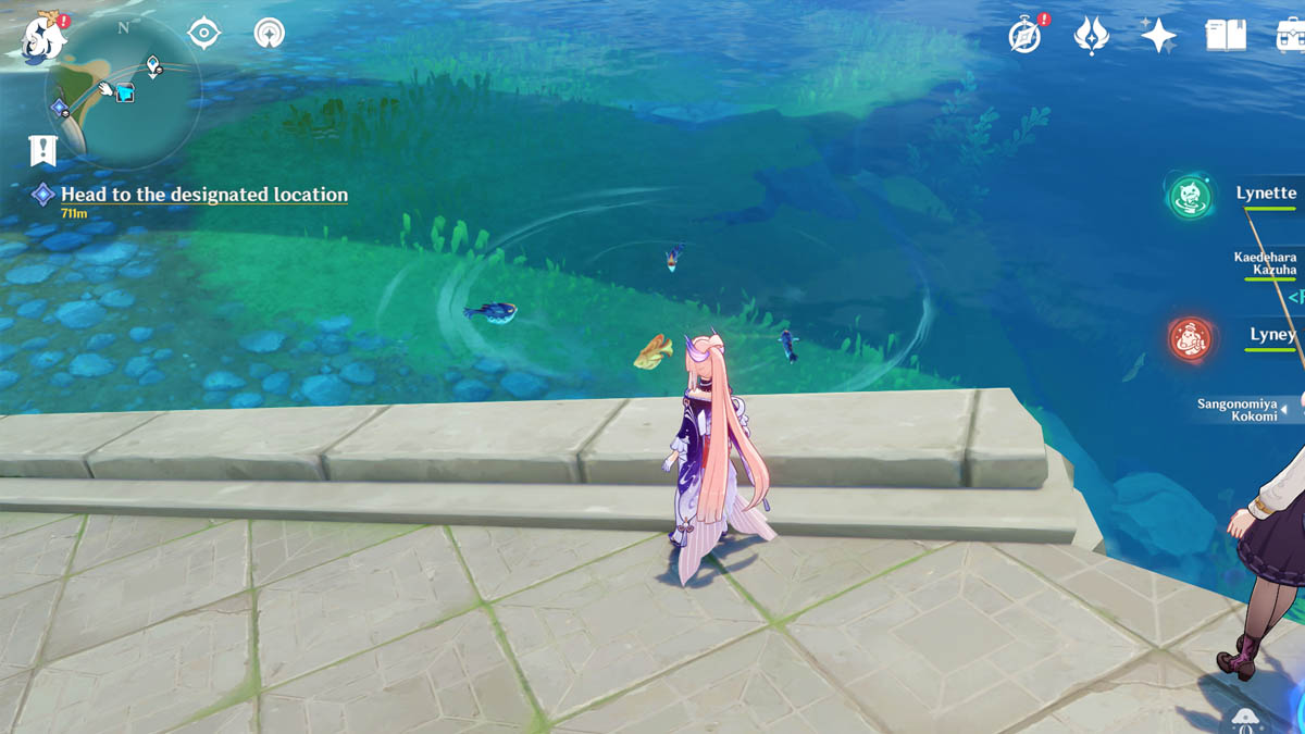 1692509864 720 Tous les lieux de peche a Fontaine a Genshin Impact Fontaine Spots de pêche Salacia Plaine