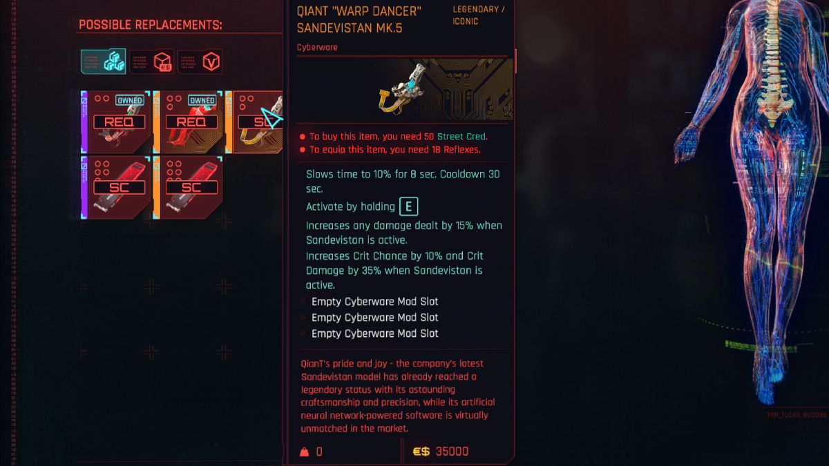 1692637170 26 Cyberpunk 2077 Les meilleurs Sandevistans 1692637170 26 Cyberpunk 2077 Les meilleurs Sandevistans