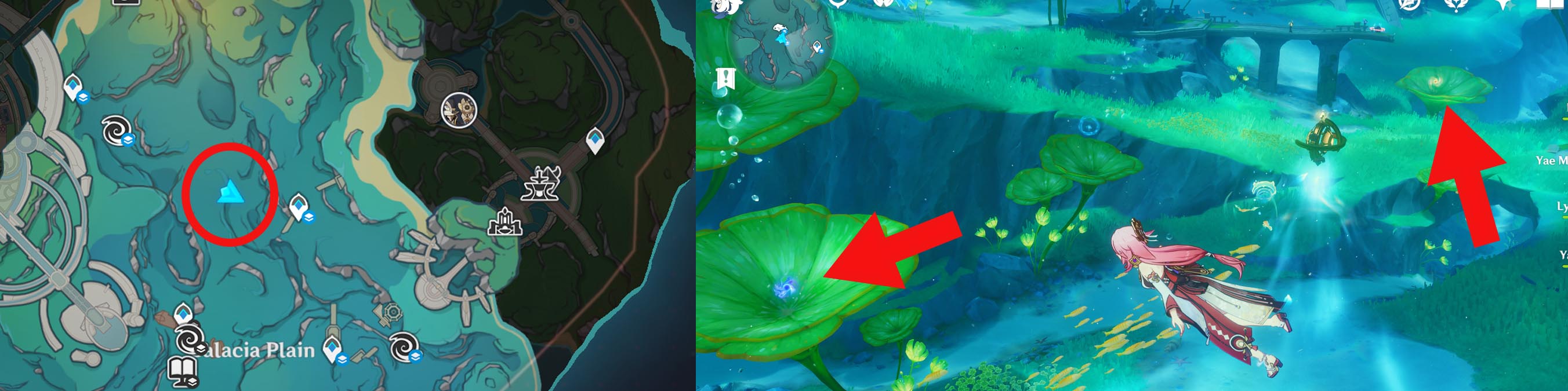 1693285244 320 Tous les emplacements Mysterious Cores a Genshin Impact Emplacements centraux mystérieux 3