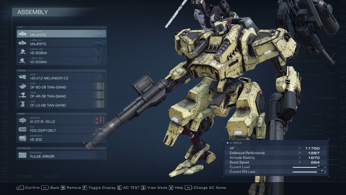 1693352238 788 Meilleures constructions de lanceur daiguille paralysante dans Armored Core 6 1693352238 788 Meilleures constructions de lanceur daiguille paralysante dans Armored Core 6