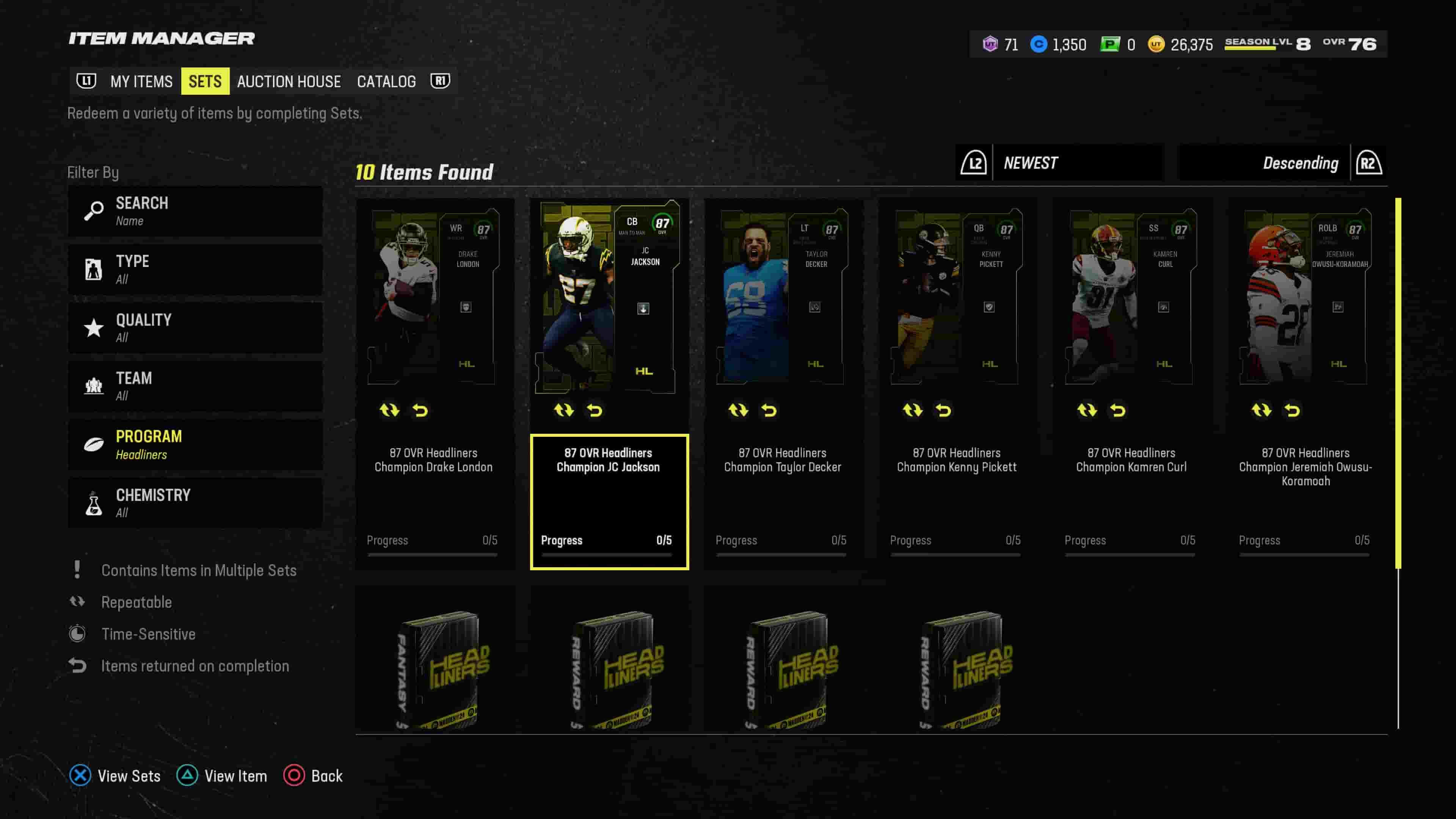 1693353517 597 Madden NFL 24 Toutes les cartes Headliner II revelees dans tous les packs fantaisistes de tête d’affiche II MUT