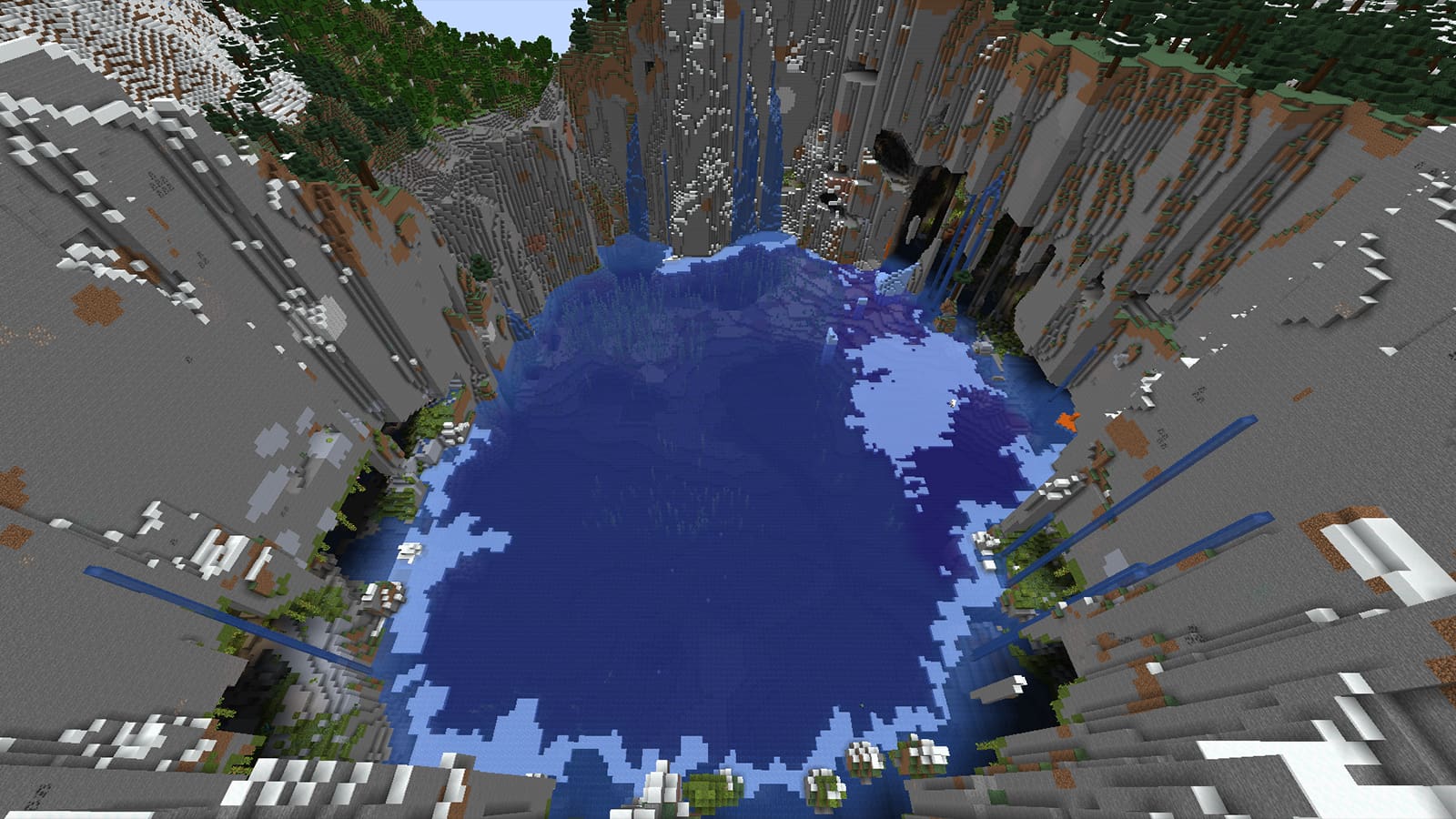 1693358574 925 10 meilleures graines Minecraft esthetiques 2023 Graines de Lush Sinkhole Minecraft