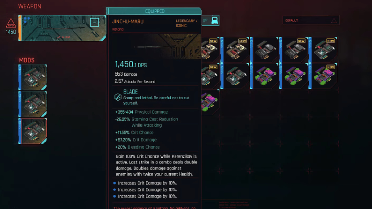 1693410457 807 Meilleures armes de melee dans Cyberpunk 2077 1693410457 807 Meilleures armes de melee dans Cyberpunk 2077