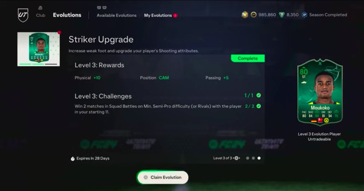 1693509483 741 EA Sports FC 24 levolution des joueurs dans Ultimate Comment fonctionne l’évolution des joueurs dans FC 24