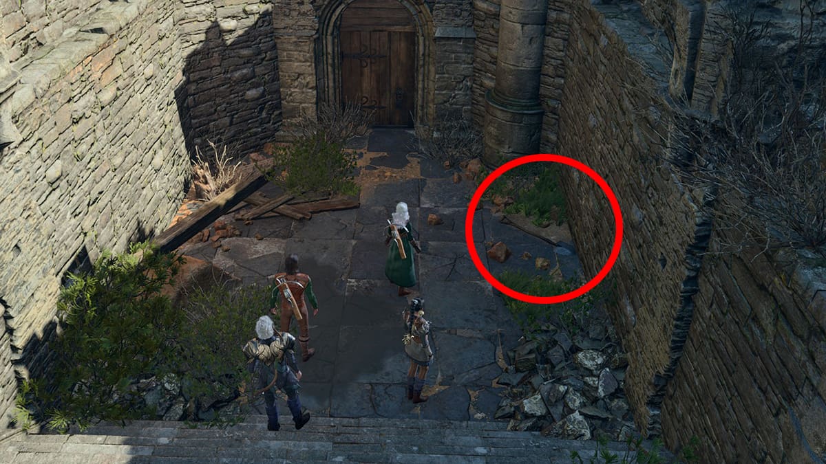 Comment obtenir une pelle a Baldurs Gate 3 BG3 Baldur’s Gate 3 Pelle en ruine envahie par la végétation