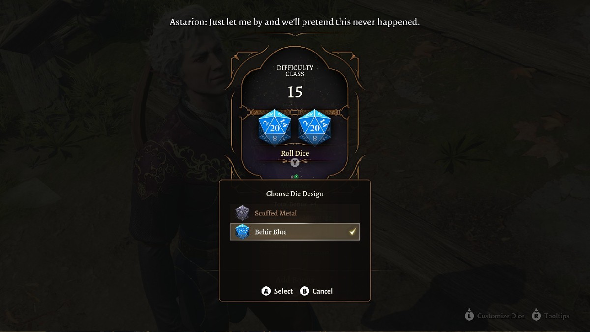 Comment personnaliser vos des dans Baldurs Gate 3 BG3 Comment personnaliser vos des dans Baldurs Gate 3 BG3