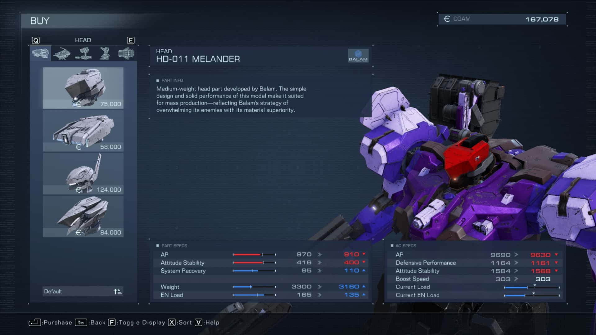 Toutes les pieces Mech dans Armored Core 6 AC6 repertoriees Toutes les pieces Mech dans Armored Core 6 AC6 repertoriees