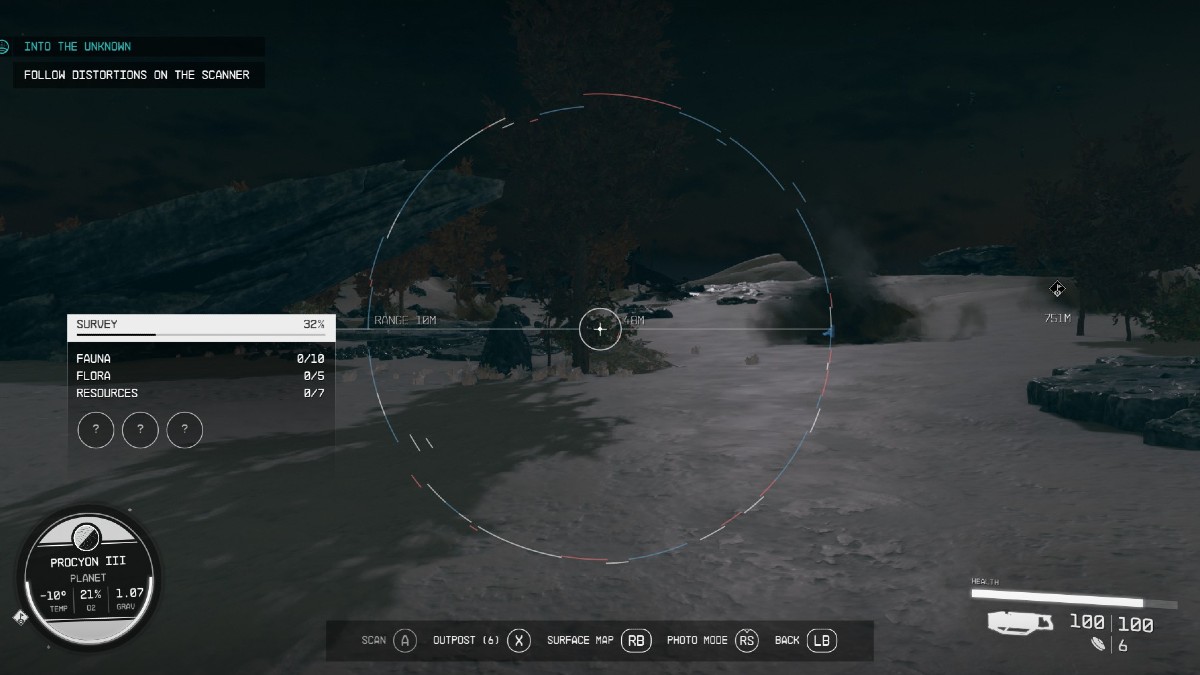 1693688854 467 Comment completer dans linconnu dans Starfield Distorsions sur Scanner Starfield.