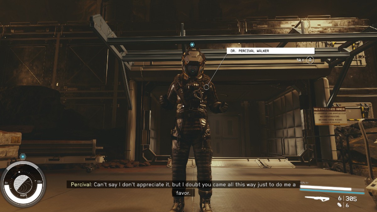 1693726356 495 Comment terminer la livraison des diables dans Starfield Percival Walker Starfield