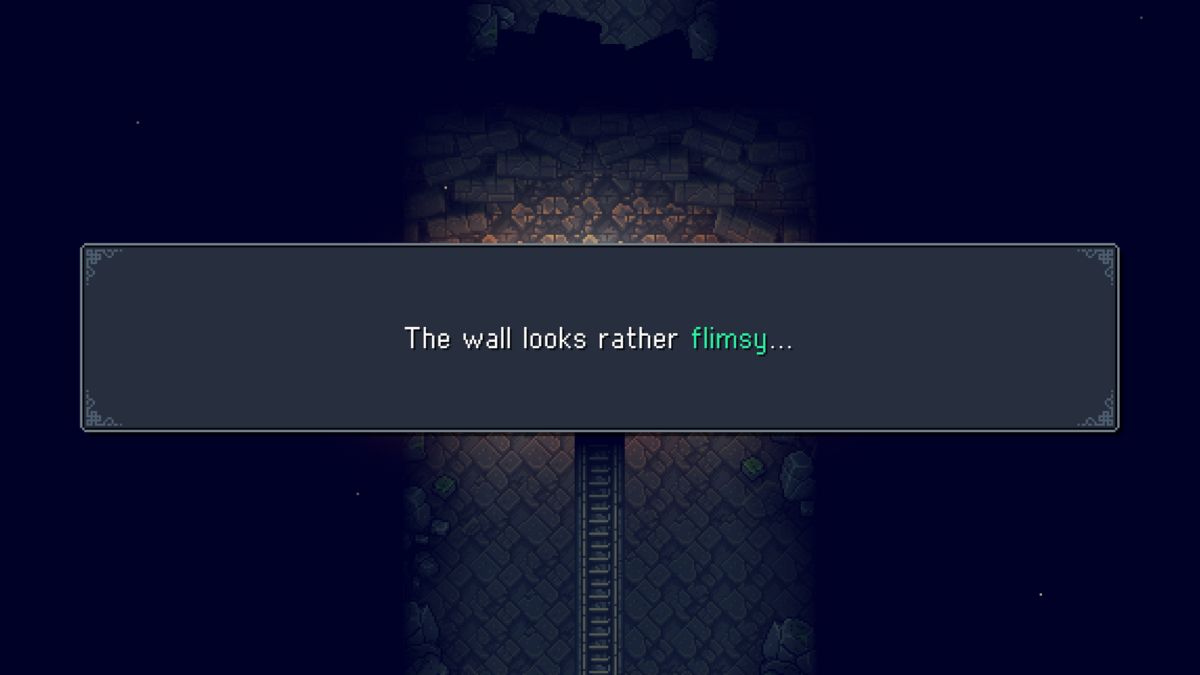 1693765288 888 Comment utiliser les marteaux fragiles dans Sea of Stars Mur fragile dans Sea of Stars.