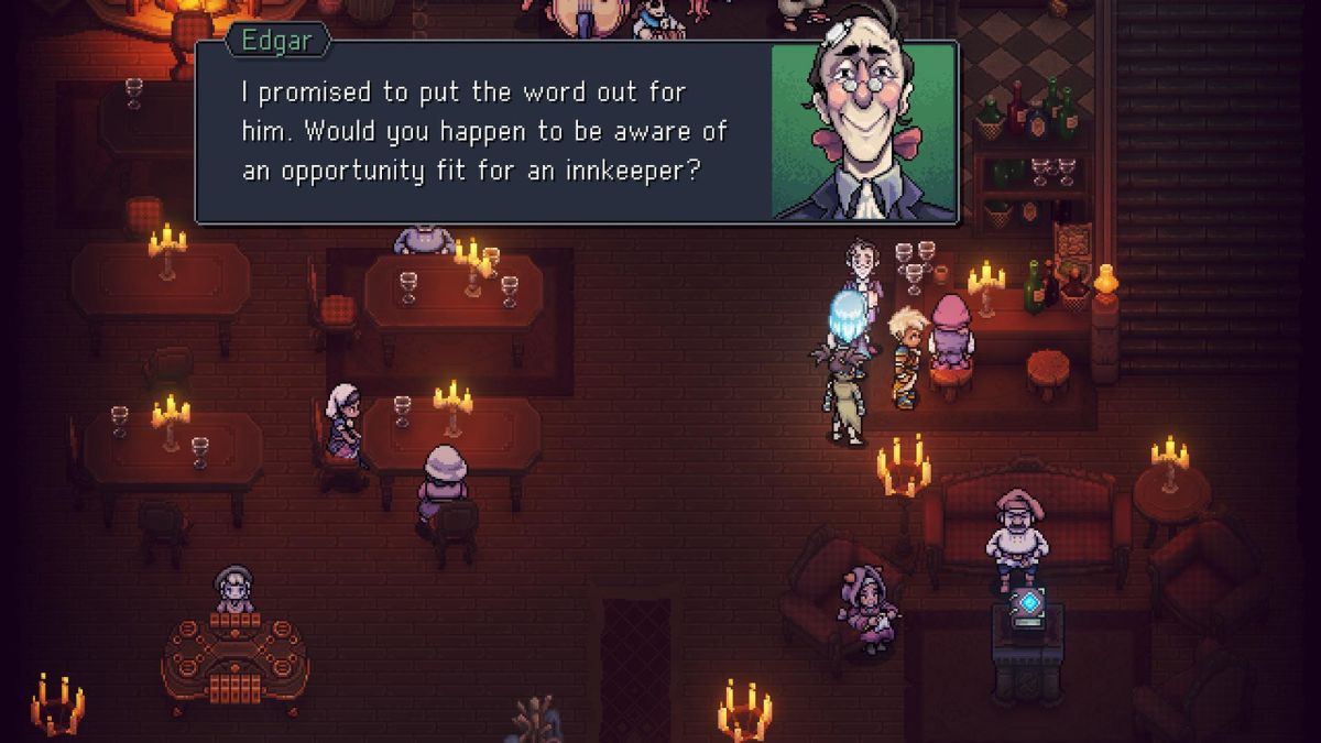 1693858958 604 Ou trouver laubergiste Mirth a Sea of Stars Capture d’écran de l’aubergiste de Lucent dans Sea of Stars.