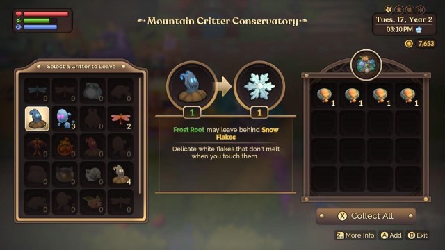 1694278368 994 Fae Farm Comment faire une potion ignifuge Flocons de neige de la ferme Fae