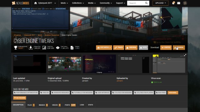 1694447389 904 Comment installer des mods pour Cyberpunk 2077 1694447389 904 Comment installer des mods pour Cyberpunk 2077