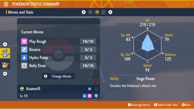 1694611008 413 Comment enseigner Azumarill Belly Drum dans Pokemon Scarlet et Violet Statistiques et mouvements d’Azumarill dans Pokémon Écarlate et Violet