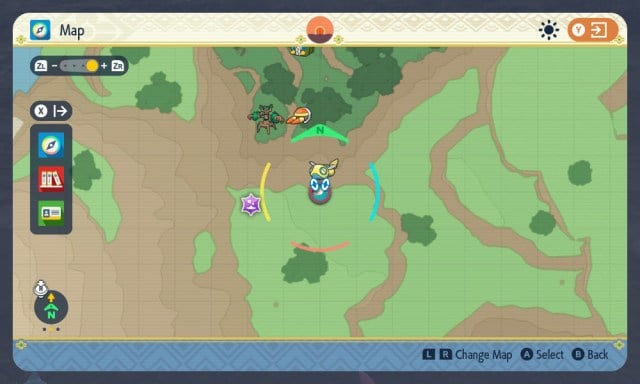 1694642931 462 Ou trouver Snorlax dans Pokemon Ecarlate et Violet Le masque Une carte de l’emplacement de la Coupe Chef-d’œuvre dans Pokémon Écarlate et Violet: Le Masque Sarcelle.