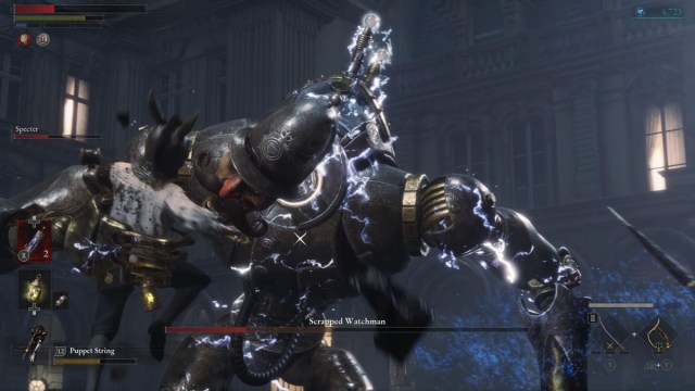 1695064542 884 Comment battre le gardien mis au rebut dans Lies of Lies of P Scrapped Watchman Grab