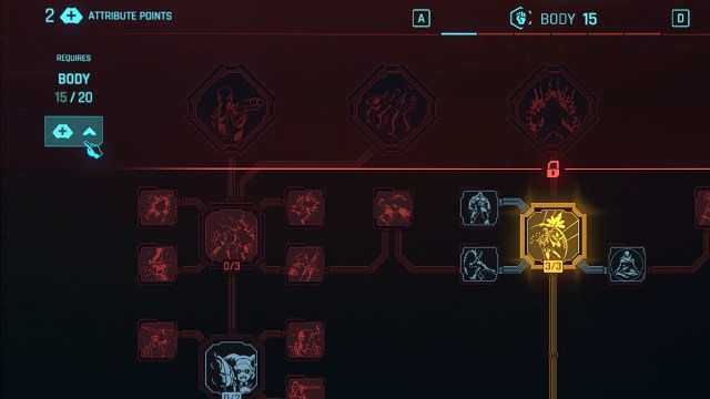 1695243621 793 Comment depenser des points dattribut dans Cyberpunk 2077 Points d’attribut de l’arbre de compétences Cyberpunk 2077