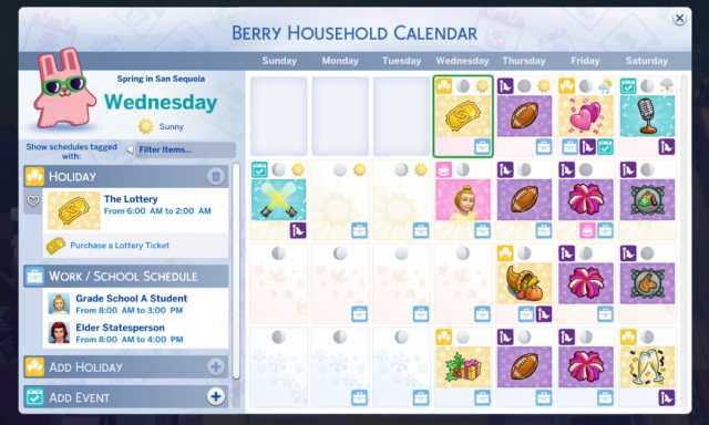 1695311431 639 Comment gagner a la loterie dans Les Sims 4 Les vacances de la loterie Les Sims 4