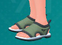 1695483382 293 Tous les nouveaux articles de mode dans Pokemon Ecarlate amp Une capture d’écran de Casual Sandals de Pokémon Scarlet et Violet: The Saral Mask.