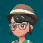 1695483382 787 Tous les nouveaux articles de mode dans Pokemon Ecarlate amp Une capture d’écran d’un Fedora de paille marron de Pokémon Écarlate et Violet: The Saral Mask.
