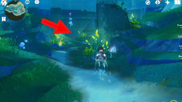 1695836514 47 Ou trouver des unites de sous detection a Genshin Impact Unités de sous-détection de Genshin Ruines du laboratoire central Entrée de la caverne