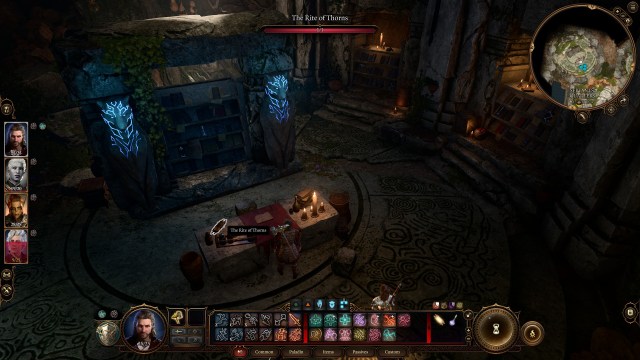 Comment enqueter sur Kagha et les druides de lombre dans Rite d’épines