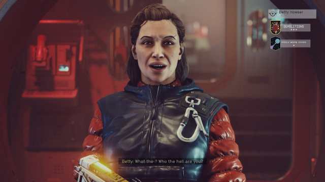 Comment recruter Betty Howser a Starfield Betty Howser