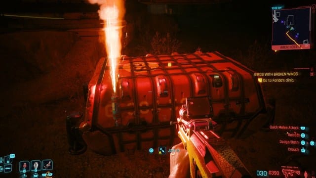 Cyberpunk 2077 Phantom Liberty Airdrops Largage aérien dans Phantom Liberty.