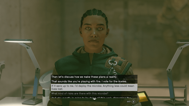 Devriez vous choisir Microbe ou Aceles a Starfield –Repondu Devriez vous choisir Microbe ou Aceles a Starfield –Repondu