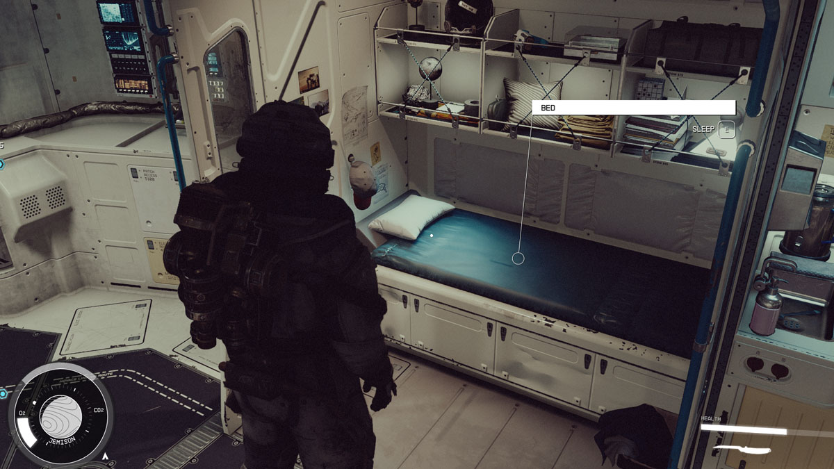 Que fait le sommeil a Starfield –Repondu Lit de sommeil Starfield