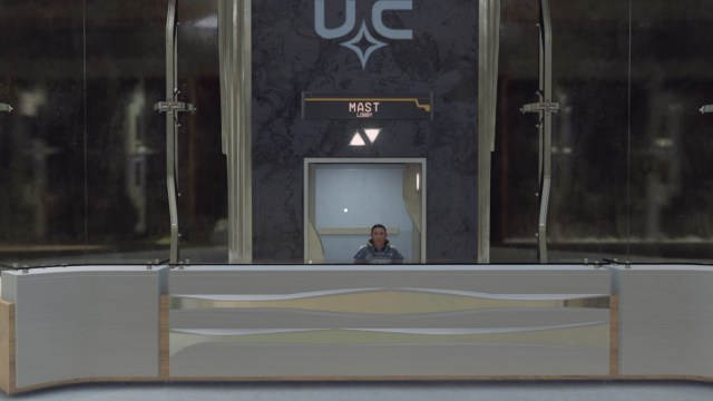 Starfield Flight Simulator Emplacement Comment acceder au simulateur de pilote Starfield UC MAST Lobby