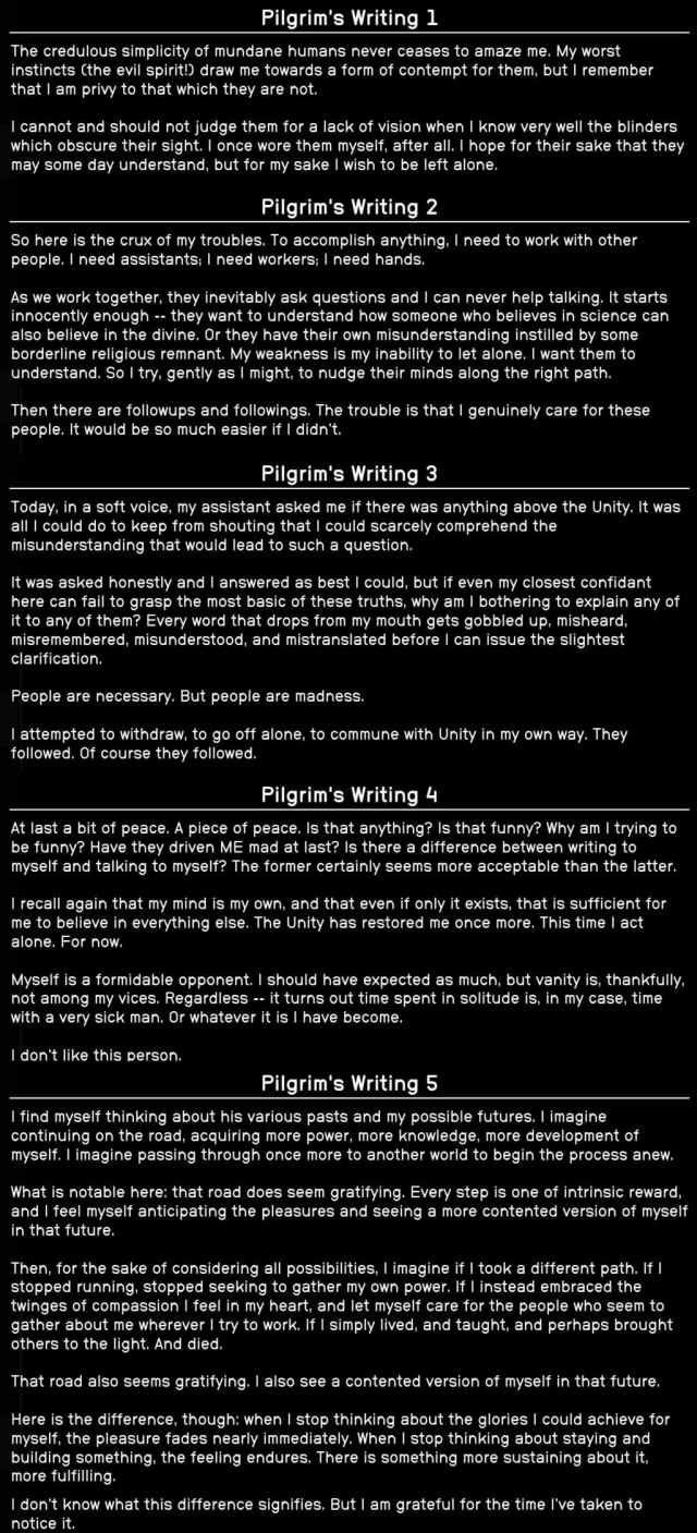 Toutes les reponses aux questions de Pilgrims Computer dans Starfield Toutes les reponses aux questions de Pilgrims Computer dans Starfield