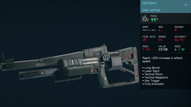 1696968598 560 Comment obtenir Rapidshot dans Starfield Statistiques Starfield Rapidshot