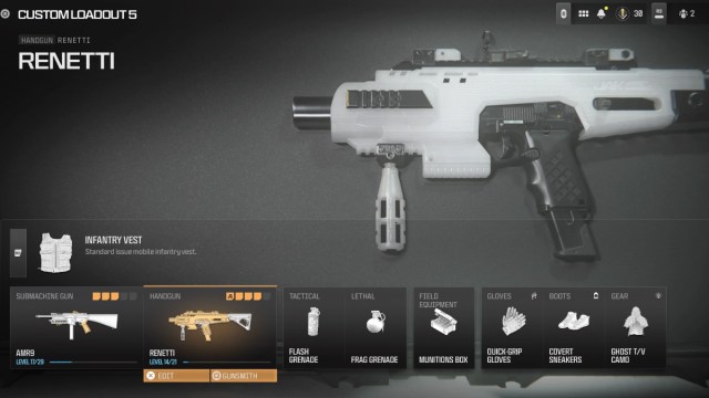 1697278015 625 Meilleur equipement Renetti et configuration de classe dans Modern Warfare Renetti Modern Warfare 3