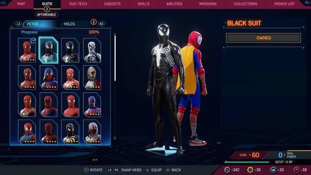 1697732348 720 Tous les costumes dans Spider Man 2 pour Peter et Miles 1697732348 720 Tous les costumes dans Spider Man 2 pour Peter et Miles