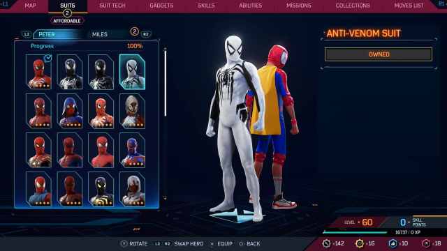 1697732349 183 Tous les costumes dans Spider Man 2 pour Peter et Miles 1697732349 183 Tous les costumes dans Spider Man 2 pour Peter et Miles