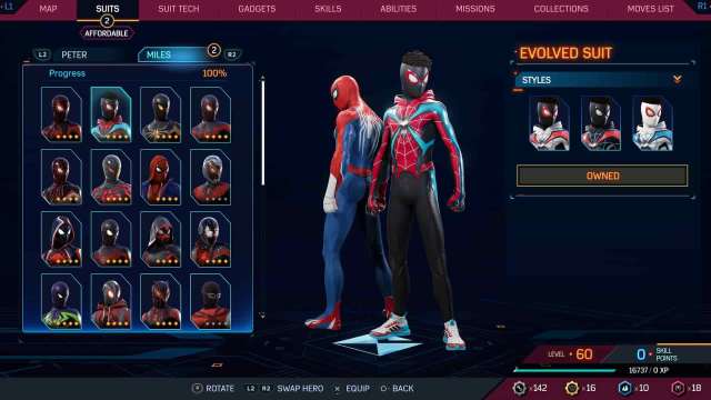 1697732353 587 Tous les costumes dans Spider Man 2 pour Peter et Miles 1697732353 587 Tous les costumes dans Spider Man 2 pour Peter et Miles
