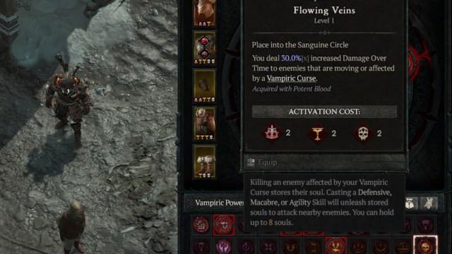 1698090546 716 8 meilleurs pouvoirs vampiriques dans Diablo 4 Diablo 4 Veines fluides Puissance vampirique