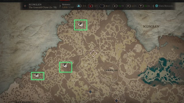 1698437176 242 Diablo 4 Tous les emplacements des coffres dacier vivants Coffres d’acier vivants de Scosglen