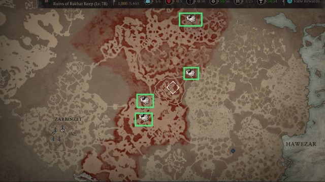 1698437176 339 Diablo 4 Tous les emplacements des coffres dacier vivants Coffres d’acier vivants d’Hawezar dans Diablo 4