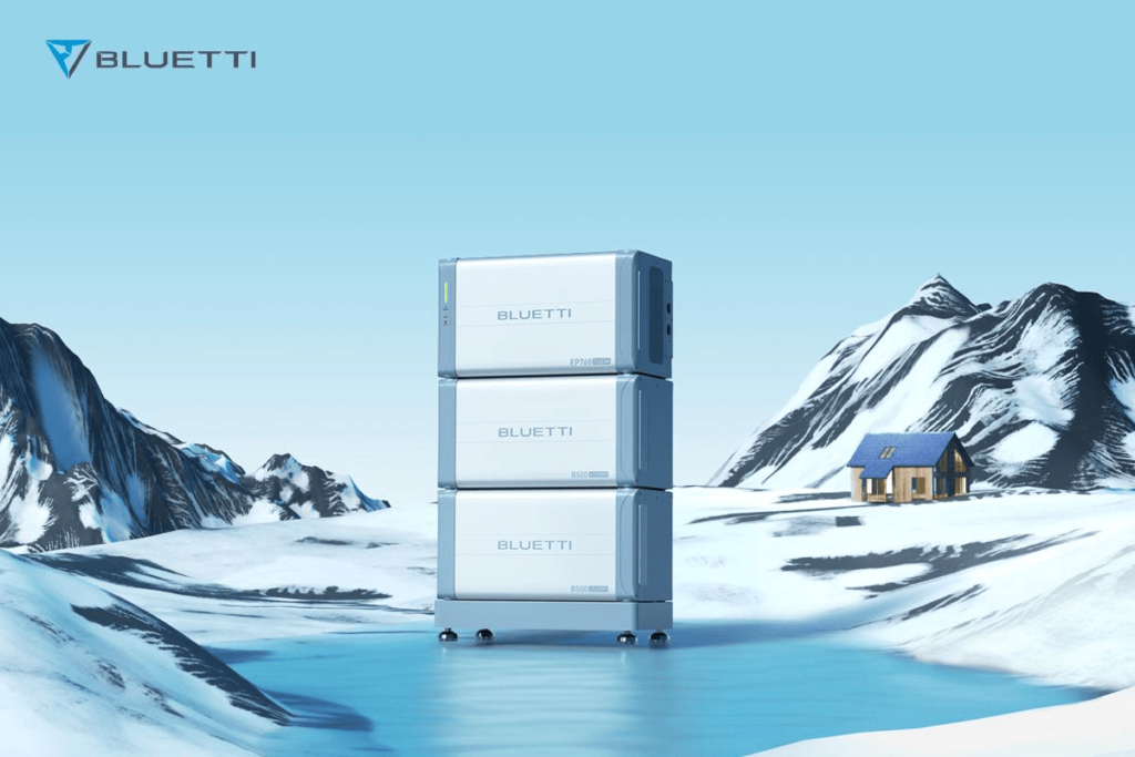 BLUETTI EP760 Systeme de stockage energie Bluetti LiFePO4