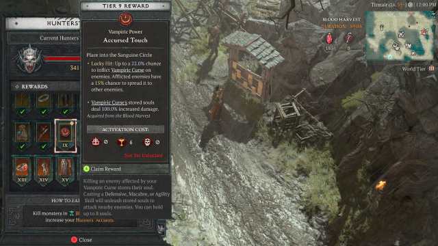 Comment debloquer le toucher maudit dans Diablo 4 Comment debloquer le toucher maudit dans Diablo 4