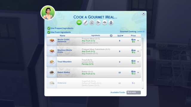 Comment faire de lambroisie dans Les Sims 4 – Recette Comment faire de lambroisie dans Les Sims 4 – Recette